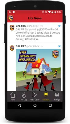 CAL FIRE Ready for Wildfire android App screenshot 1